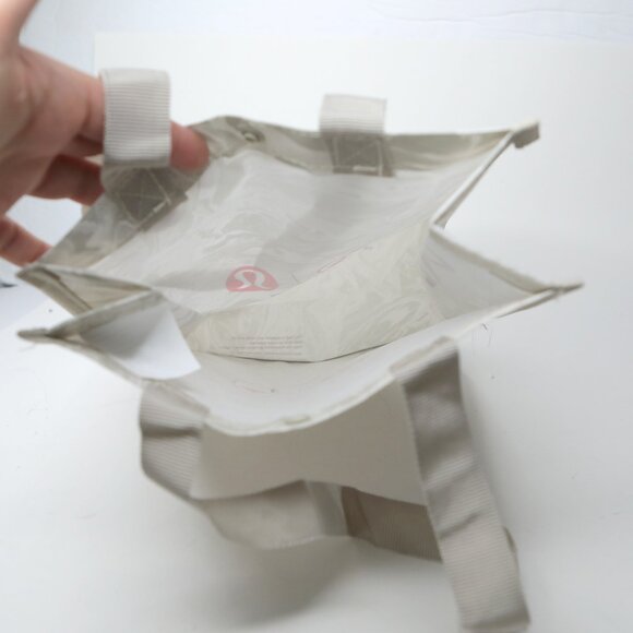 Lululemon Limited Edition Olympic Winter Marble Reusable Small Shopping Tote Bag - Picture 8 of 9